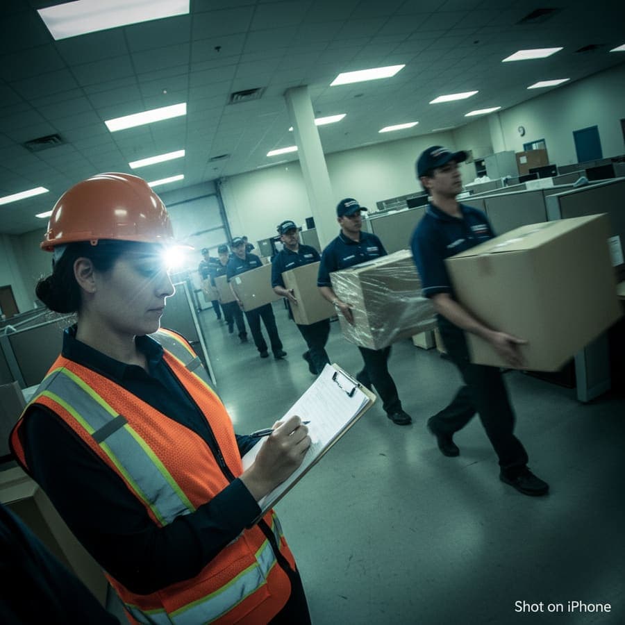 Boardroom turnover between client meetings